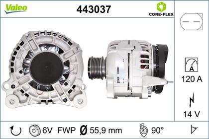 Generator 14V 120A