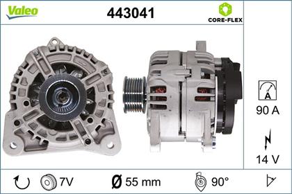 Generator 14V 90A