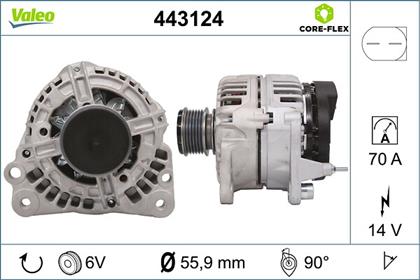 Generator 14V 70A
