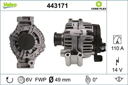Generator 14V 110A