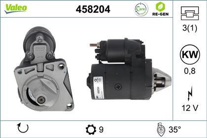 Starter 12V 0.8kW