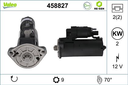 Starter 12V 2kW