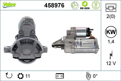 Starter 12V 1.4kW