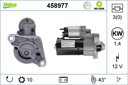 Starter 12V 1.4kW