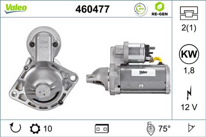 Starter 12V 1.8kW