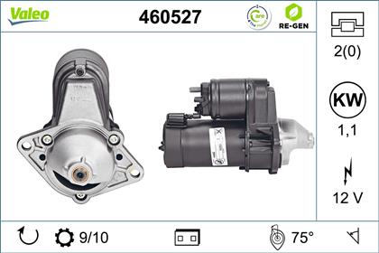 Starter 12V 1.1kW