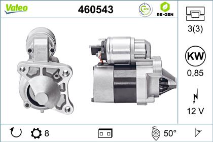 Starter 12V 0.85kW