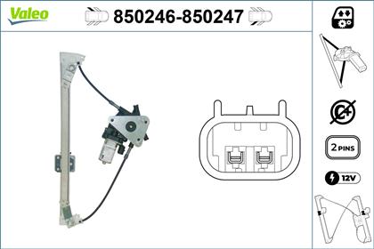 Fensterheber hinten links elektrisch