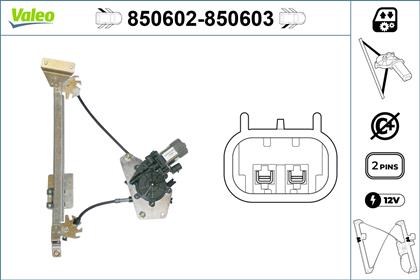 Fensterheber hinten rechts elektrisch