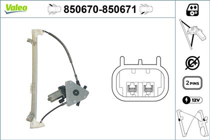 Fensterheber hinten rechts elektrisch