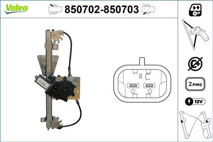 Fensterheber hinten rechts elektrisch