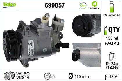 Kompressor, Klimaanlage