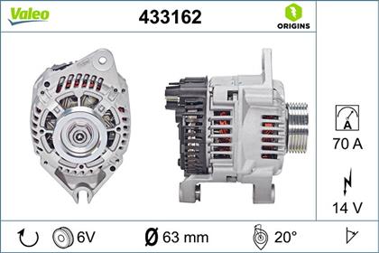 Generator 14V 70A