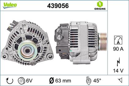 Generator 14V 90A