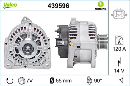 Generator 14V 120A