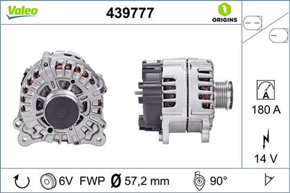 Generator 14V 180A