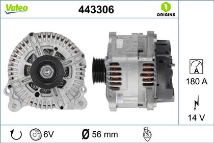 Generator 14V 180A