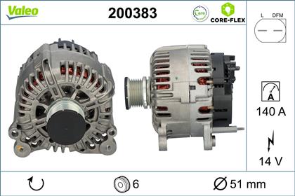 Generator 14V 140A