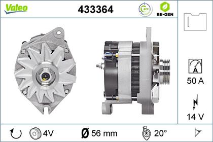 Generator 14V 50A