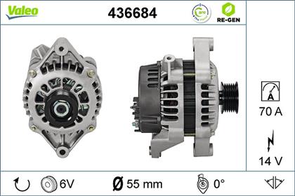 Generator 14V 70A