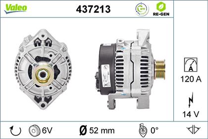 Generator 14V 120A