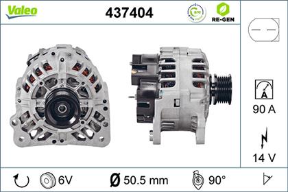 Generator 14V 90A
