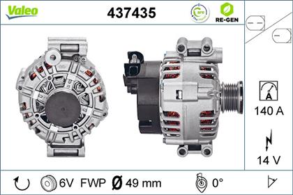 Generator 14V 140A