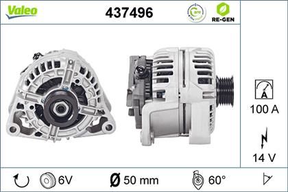Generator 14V 100A