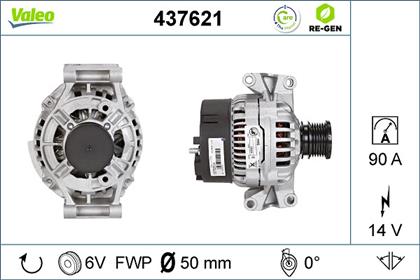 Generator 14V 90A