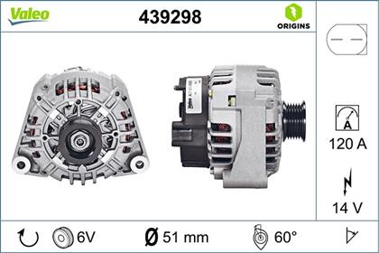 Generator 14V 120A