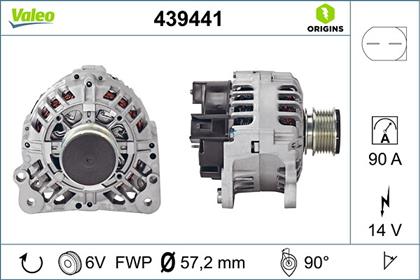 Generator 14V 90A
