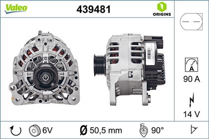 Generator 14V 90A