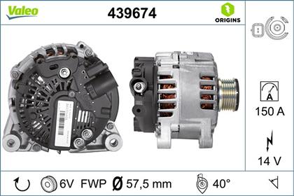 Generator 14V 150A