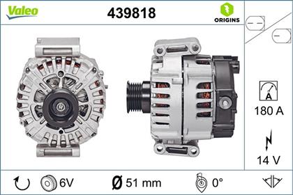 Generator 14V 180A