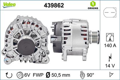 Generator 14V 140A