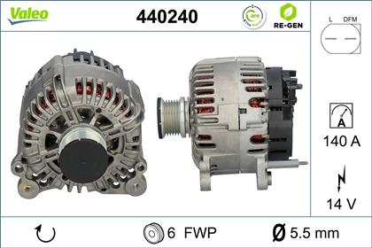 Generator 14V 140A