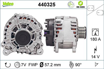 Generator 14V 180A