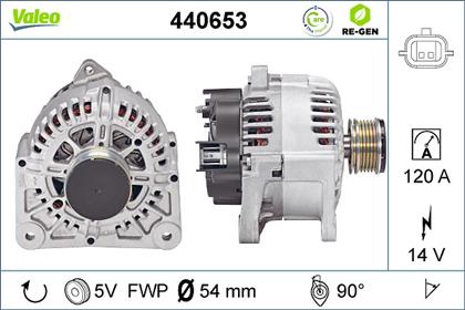 Generator 14V 120A