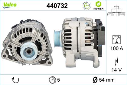 Generator 14V 100A