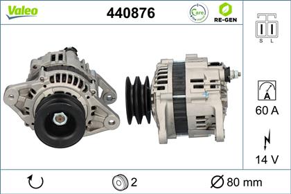 Generator 14V 60A