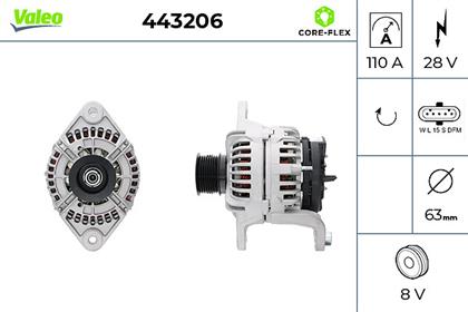 Generator 28V 110A