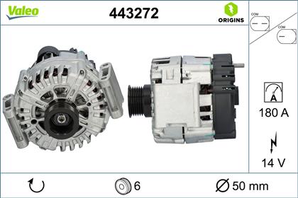 Generator 14V 180A