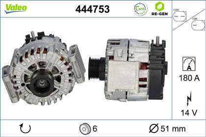 Generator 14V 180A