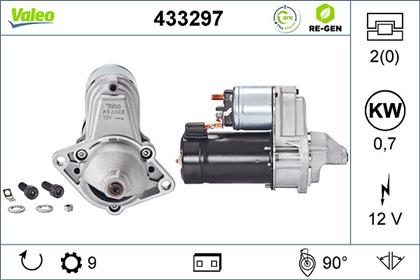 Starter 12V 0.7kW