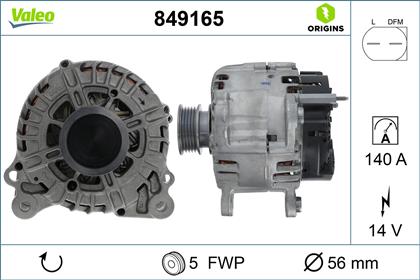 Generator 14V 140A