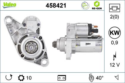 Starter 12V 0.9kW