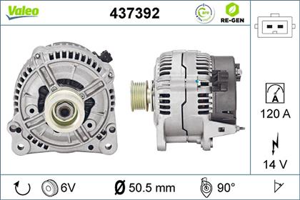 Generator 14V 120A