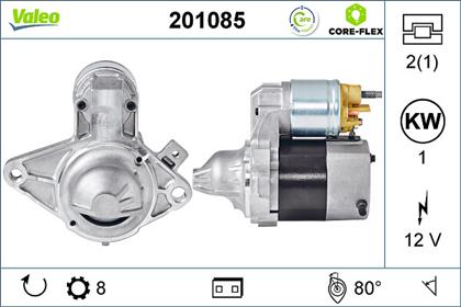 Starter 12V 1kW