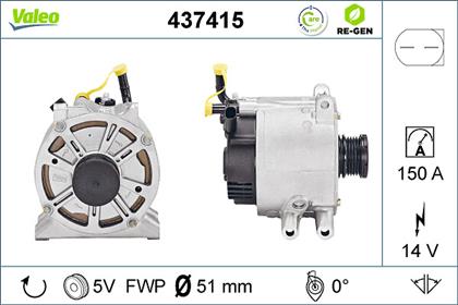 Generator 14V 150A