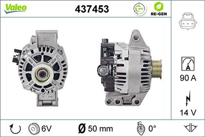 Generator 14V 90A